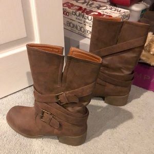 Brown boots